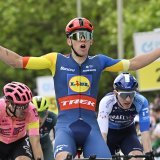 Thibau Nys le plus costaud KEYSTONE/GIAN EHRENZELLER
